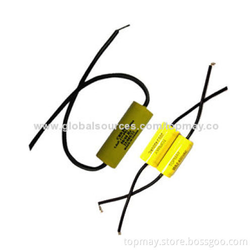 Metalized Polypropylene Film Capacitors with ≤0.1% Axial and Epoxy Resin Coating